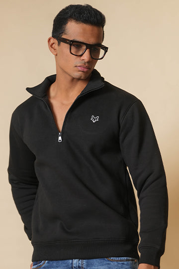 Half-Zip_Sweat_black