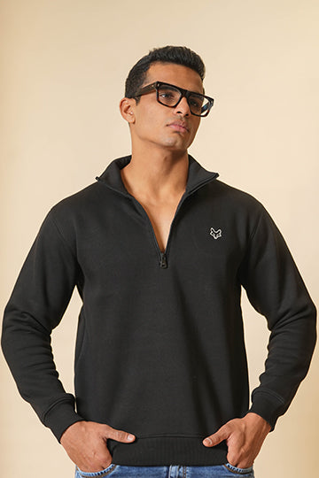 Half-Zip_Sweat_black