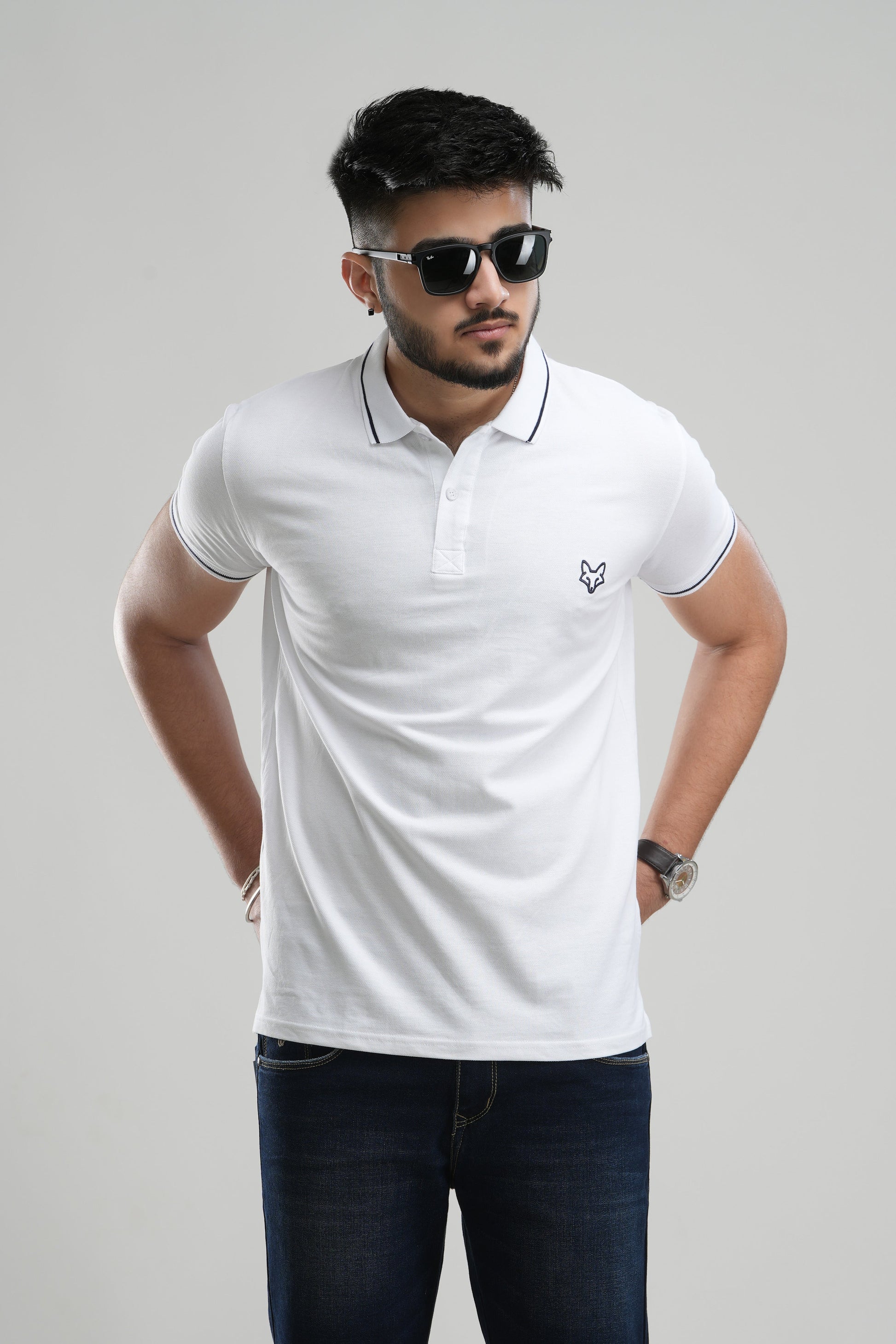 Polo T-shirt - White